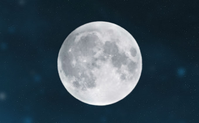 南京软月版“超级月亮”又大又圆又亮